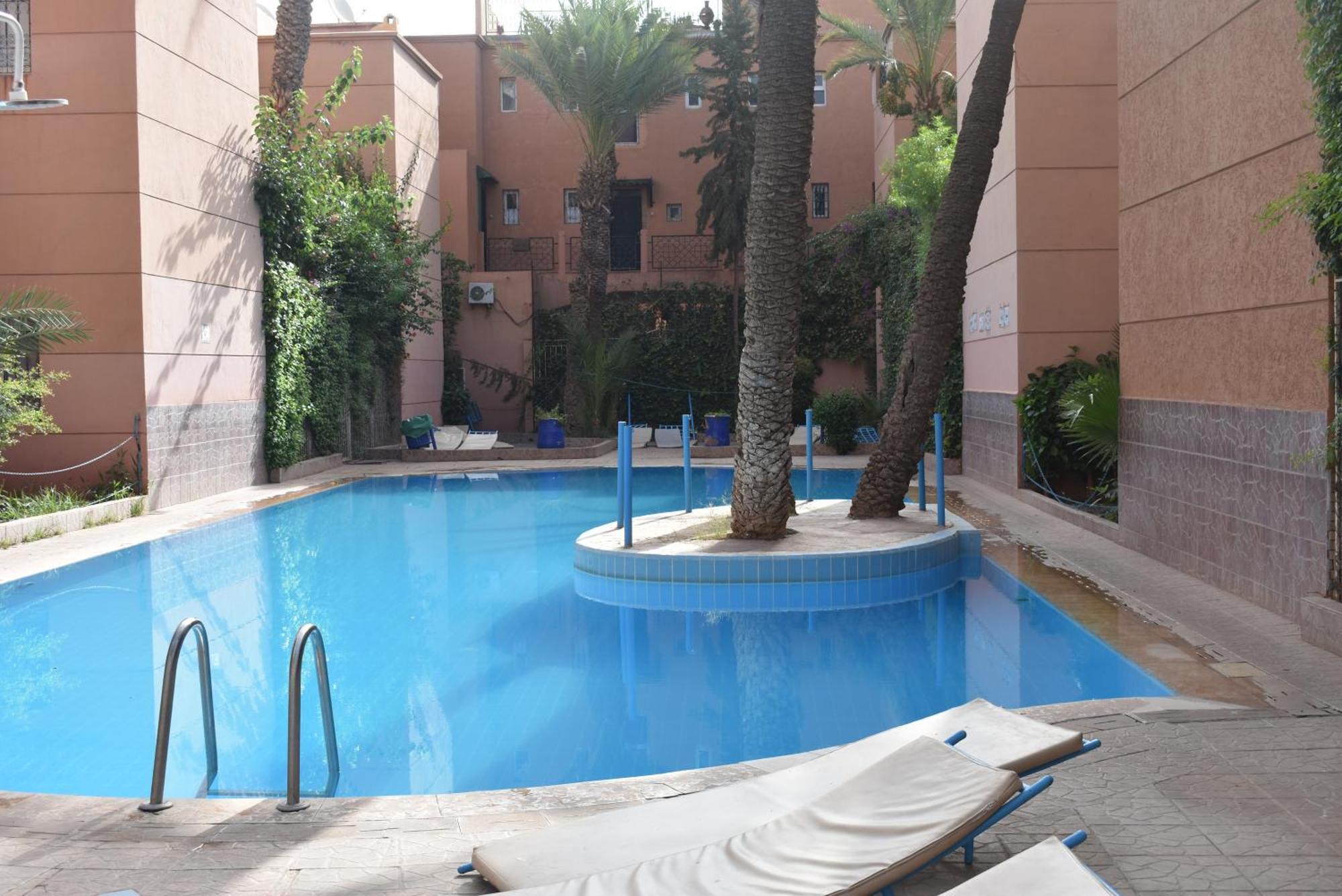 Riad Alaoui 146 With Swimming Pool And Free Parking Appartement Marrakesh Buitenkant foto